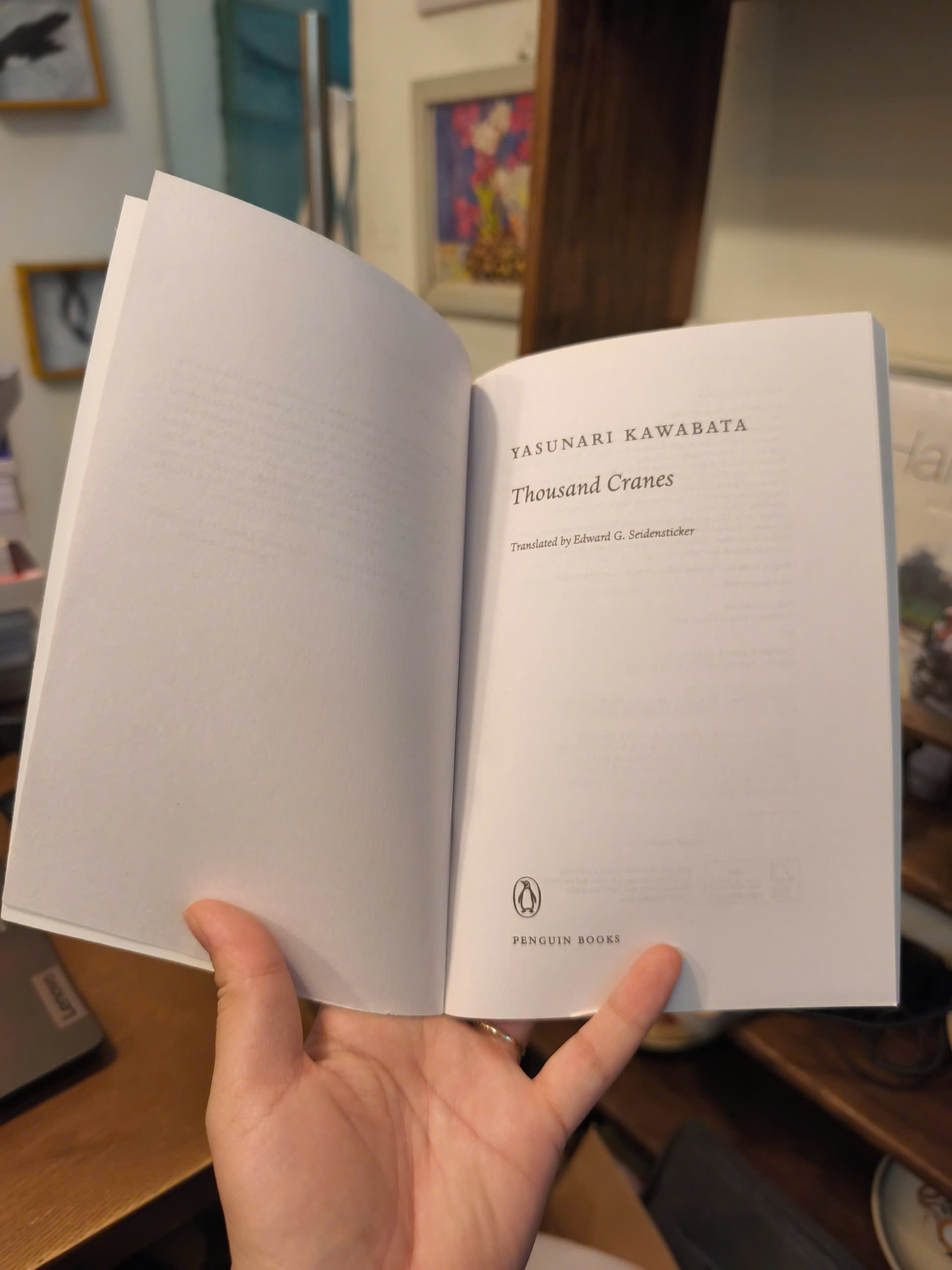 Sách - Thousand Cranes by Yasunari Kawabata - (Penguin Modern Classics)
