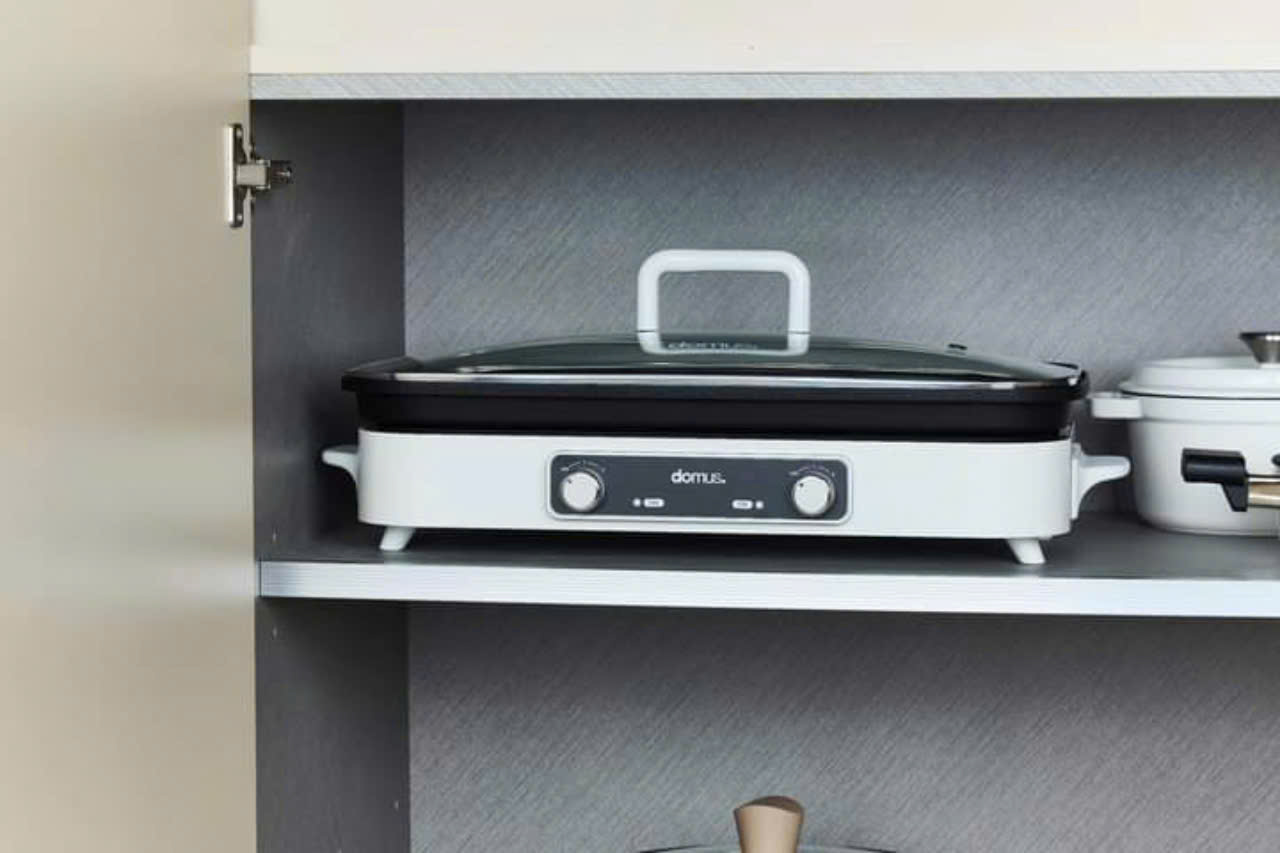 Bếp lẩu nướng 2 đĩa Dupan DP-2301 #new2024 Hàng chính hãng