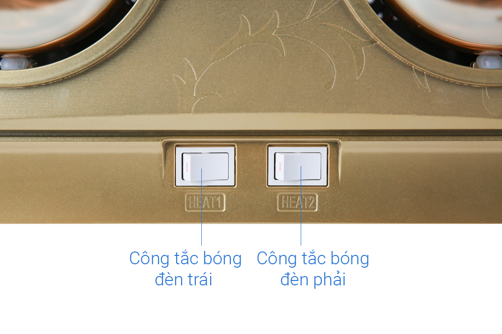 Đèn Sưởi Phòng Tắm Kangaroo KG247N (550W) - 2 Bóng - Hàng chính hãng