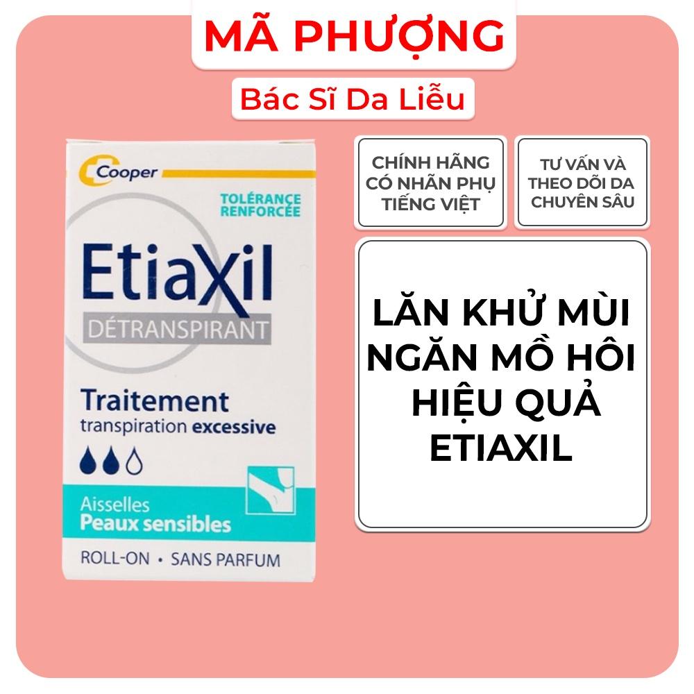 Lăn Khử Mùi Etiaxil 15ml, Ngăn Mồ Hôi Hiệu Quả - Hàng Chính Hãng - Dược Mỹ Phẩm Bác Sĩ Mã Phượng