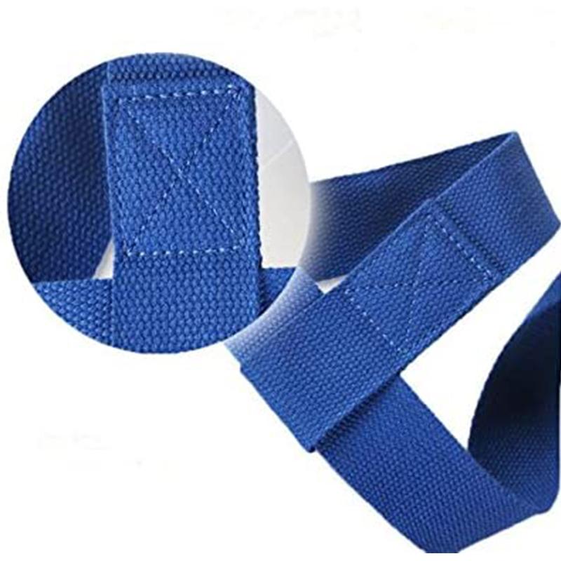 Yoga mat dây đai dây đai yoga có thể điều chỉnh vai dây đeo thể thao vai mang dây đai tập thể dục kéo dài dây yoga đàn hồi thắt lưng yoga Color: as shown 08