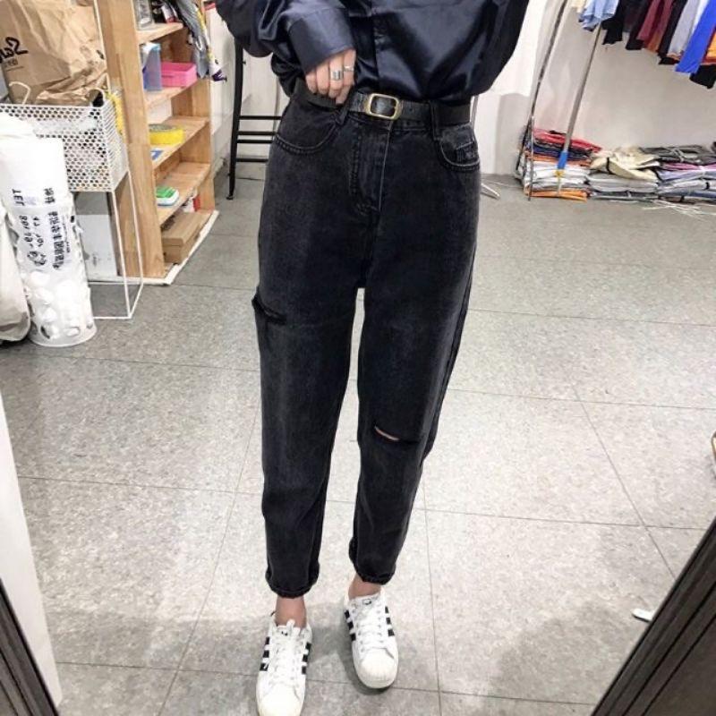 (size đại 33-35) quần baggy rách BIGSIZE