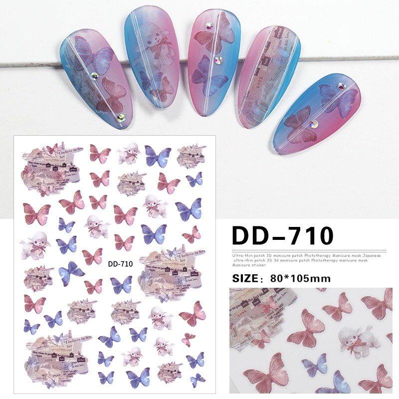 Sticker trang trí nail mã bất kì ngẫu nhiên