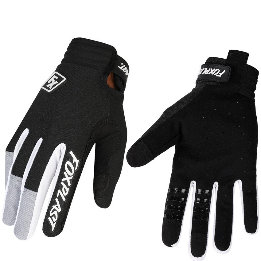 2021 Gắn Xe Máy Full Ngón Thoáng Khí MTB Xe Đạp Đường Bộ Găng Tay Ngoài Trời Nam Nữ Thể Thao Xe Máy Đua Đi Găng Tay Xe Đạp
