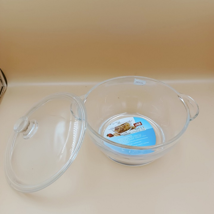 Bộ 4 Hộp Thủy Tinh Đựng Đổ Tủ Lạnh Dùng Được Cho Lò Vi Sóng