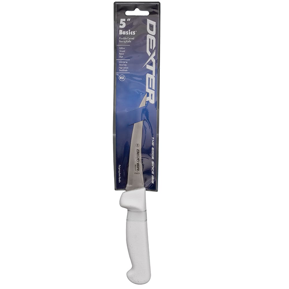 Dao Phi Lê Dao Róc Xương Lọc Thịt Lưỡi Cong 127 mm Thép High Carbon, Chính Hãng Mỹ Dexter Russell P94824
