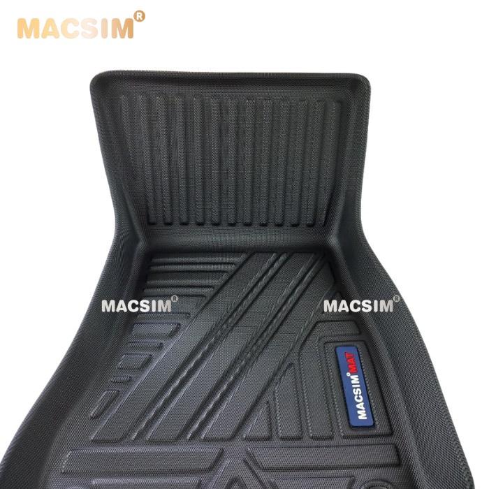 Thảm lót sàn xe ô tô Mercedes ben S 2021+ qd Nhãn hiệu Macsim chất liệu nhựa TPV cao cấp