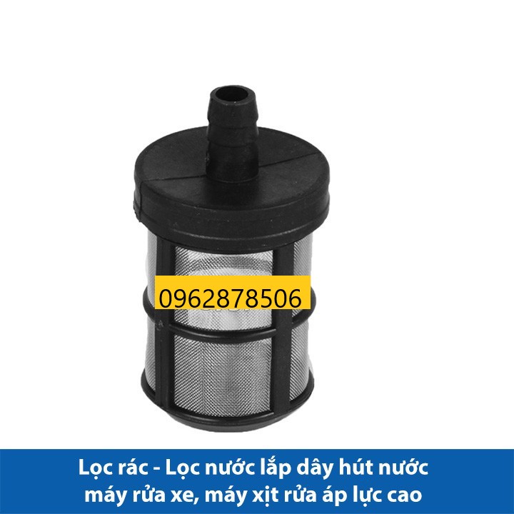 Lọc rác - Lọc nước lắp dây hút nước máy rửa xe, máy xịt rửa áp lực cao - Lọc rác máy rửa xe