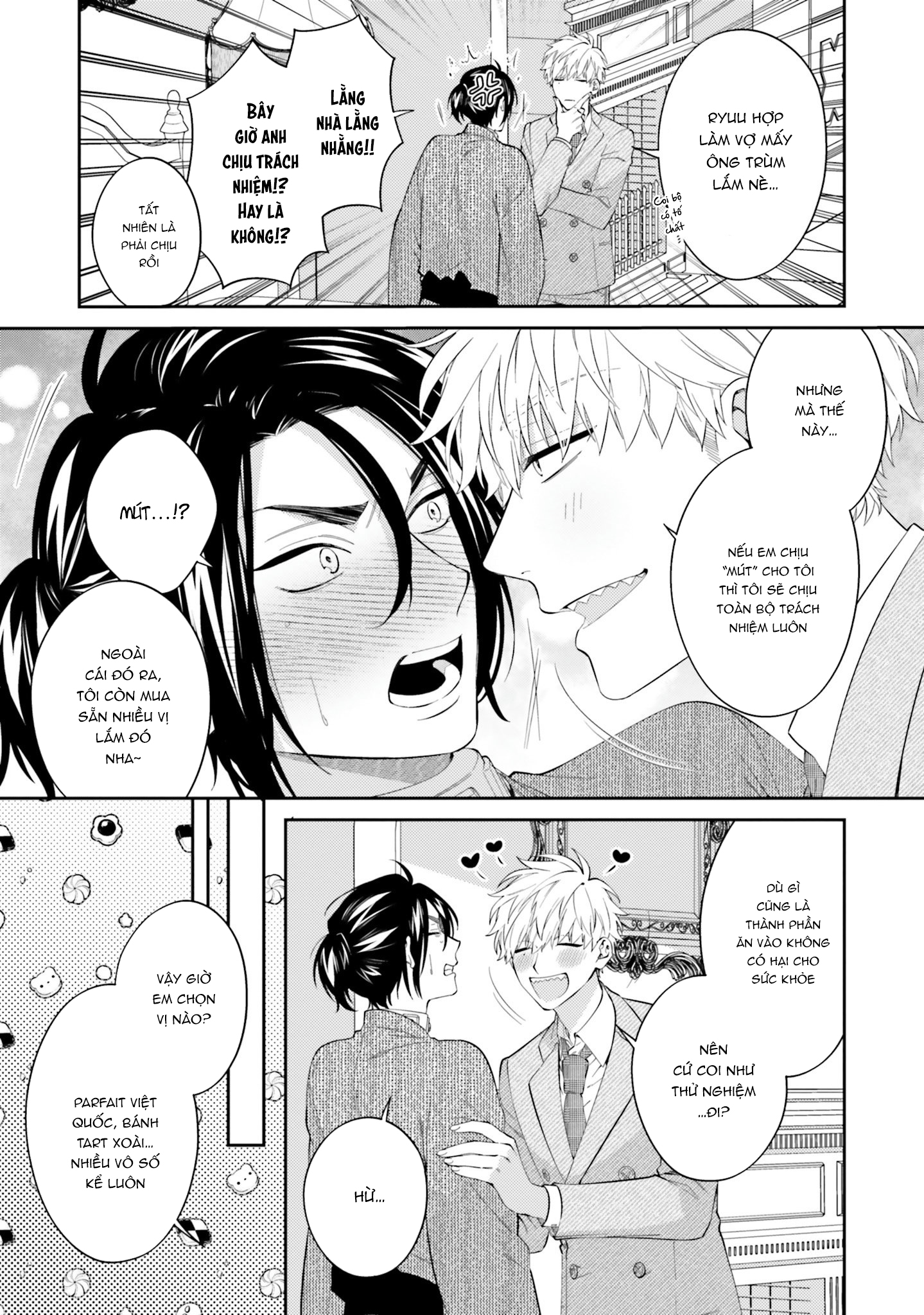 võ sĩ omega gặp tổng giám đốc xảo trá chapter 4 12