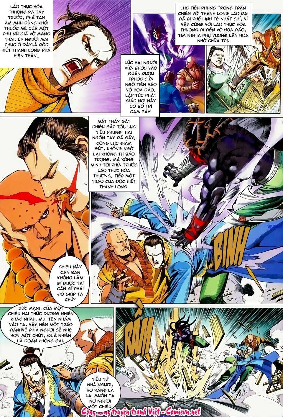 cổ long quần hiệp truyện chapter 55 12