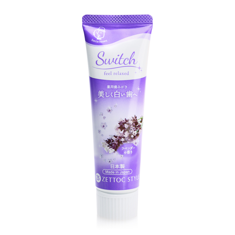 Kem đánh răng hương hoa oải hương Nippon Zettoc Switch Toothpaste Lavender 100g(ZS)