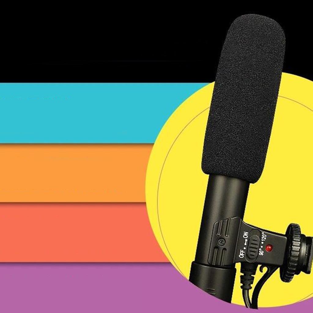 Microphone Recording  DSLR Camera DV Photography 3.5mm Interface