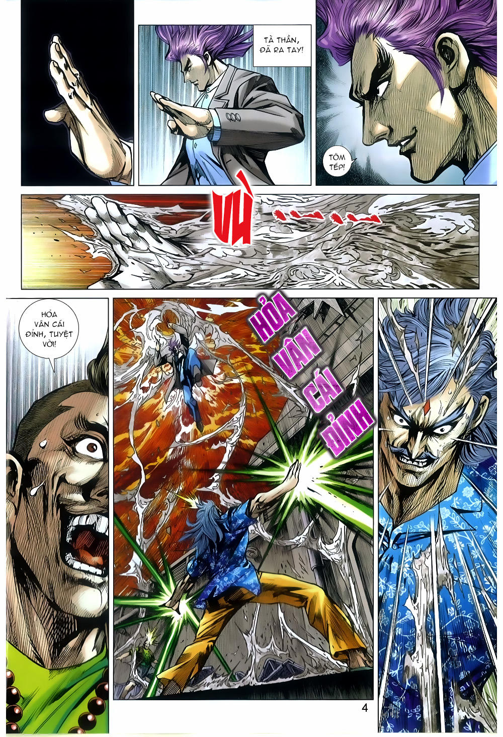 Long Hổ Môn Chapter 810 - Trang 4