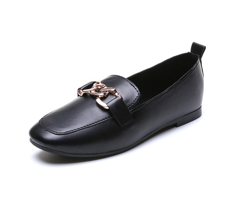 Giày loafer bệt khoen ngang, giày búp bê, giày nữ đế bệt S163