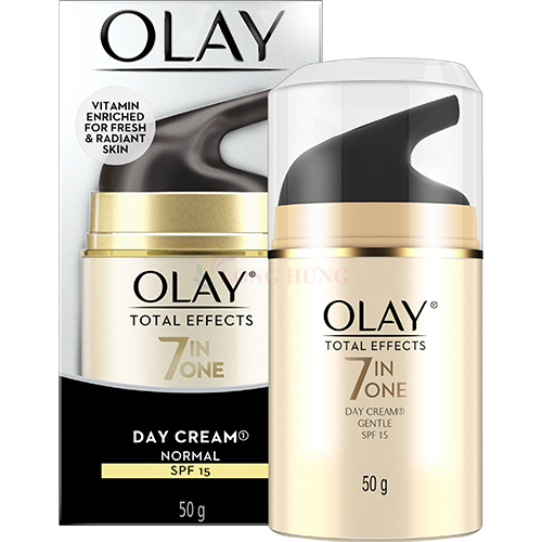 Kem dưỡng da ban ngày Olay Total Effects 7 in One Day Cream SPF 15 (50g) - Hàng chính hãng