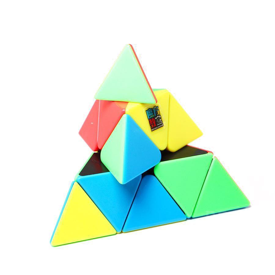 Rubik Pyraminx Stickerless MoYu MeiLong MFJS Rubik Tam Giác