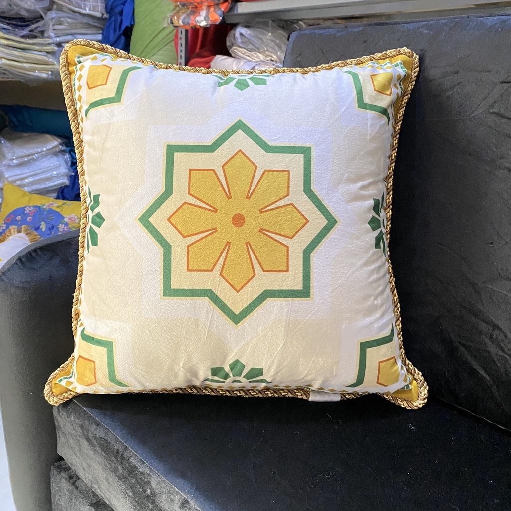 Gối Tựa Lưng Trang Trí Hoa Văn Hiện Đại Kích Thước 45x45cm