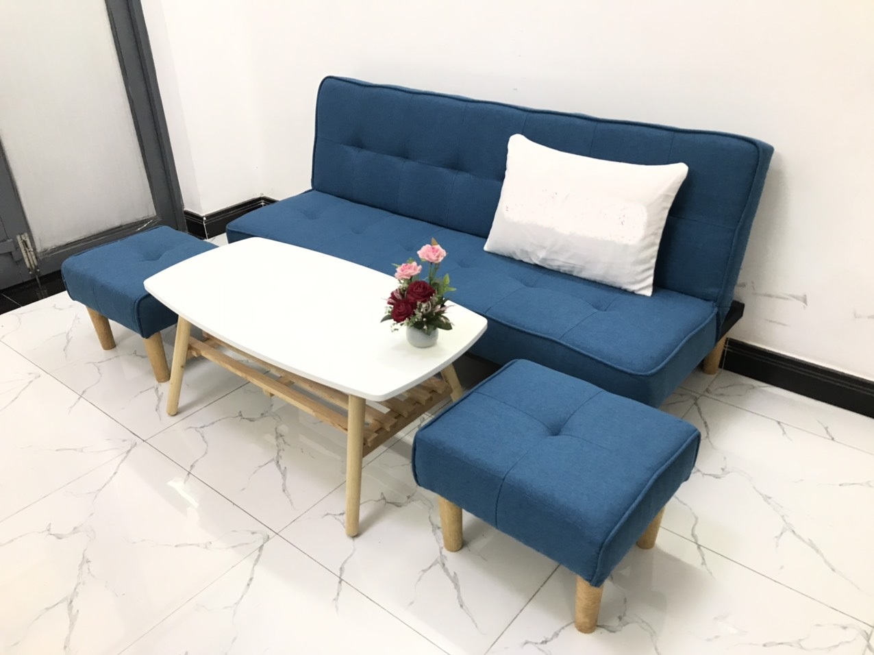 Bộ ghế sofa bed, sofa giường phòng khách, salon, sopha, sa lông, sô pha Sivali11