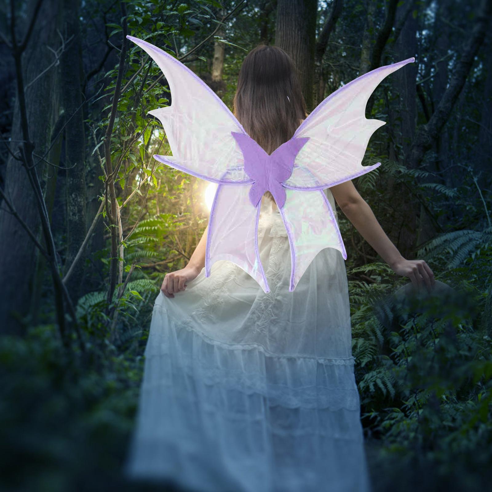 Fairy Wing Costume Wing Cosplay Photography Prop Dress up Adult Princess Kids Butterfly Wing Elf Wing for Masquerade Party Festival Birthday