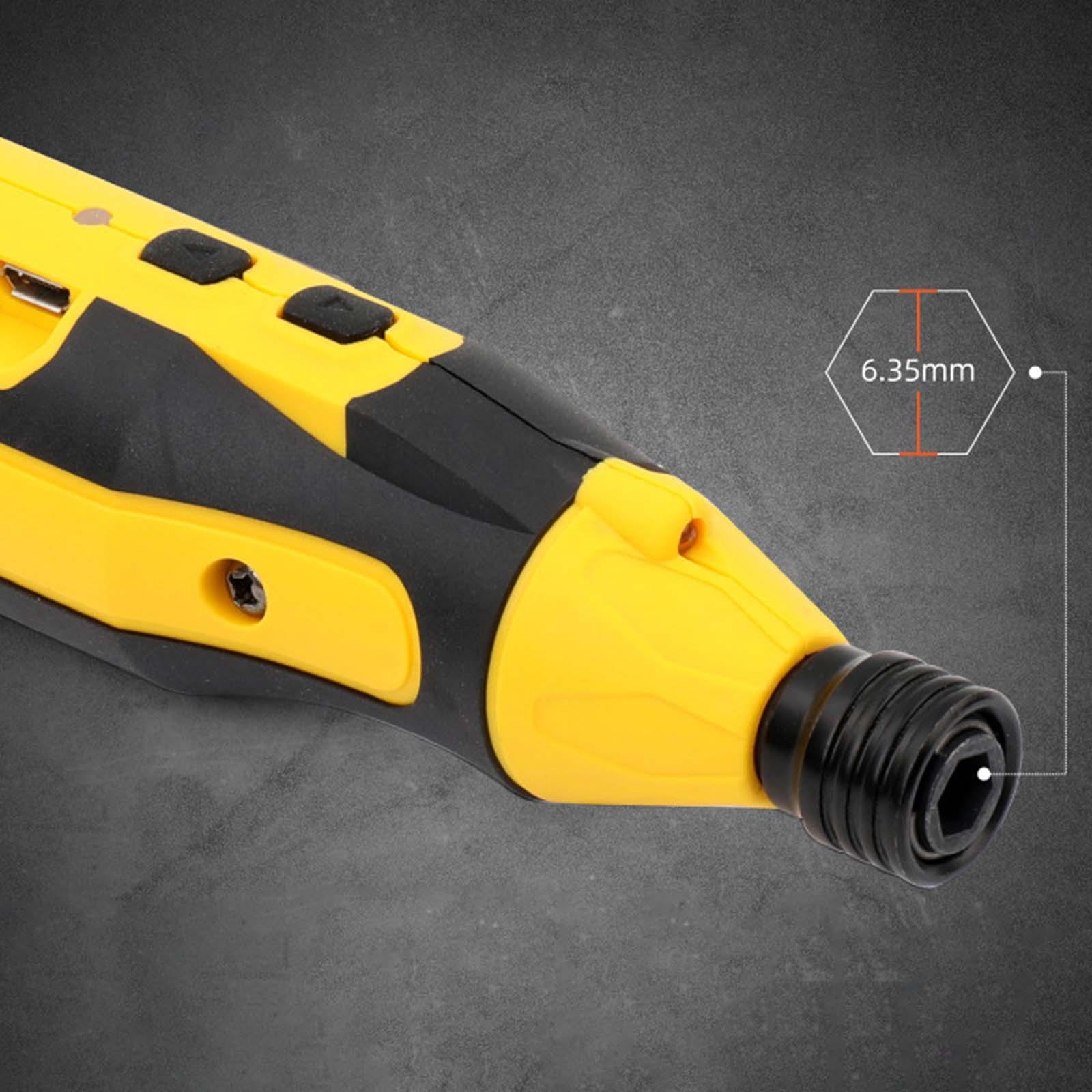 44x Electric Screwdriver Kit Manual Repair Tools Precision for Household Furniture