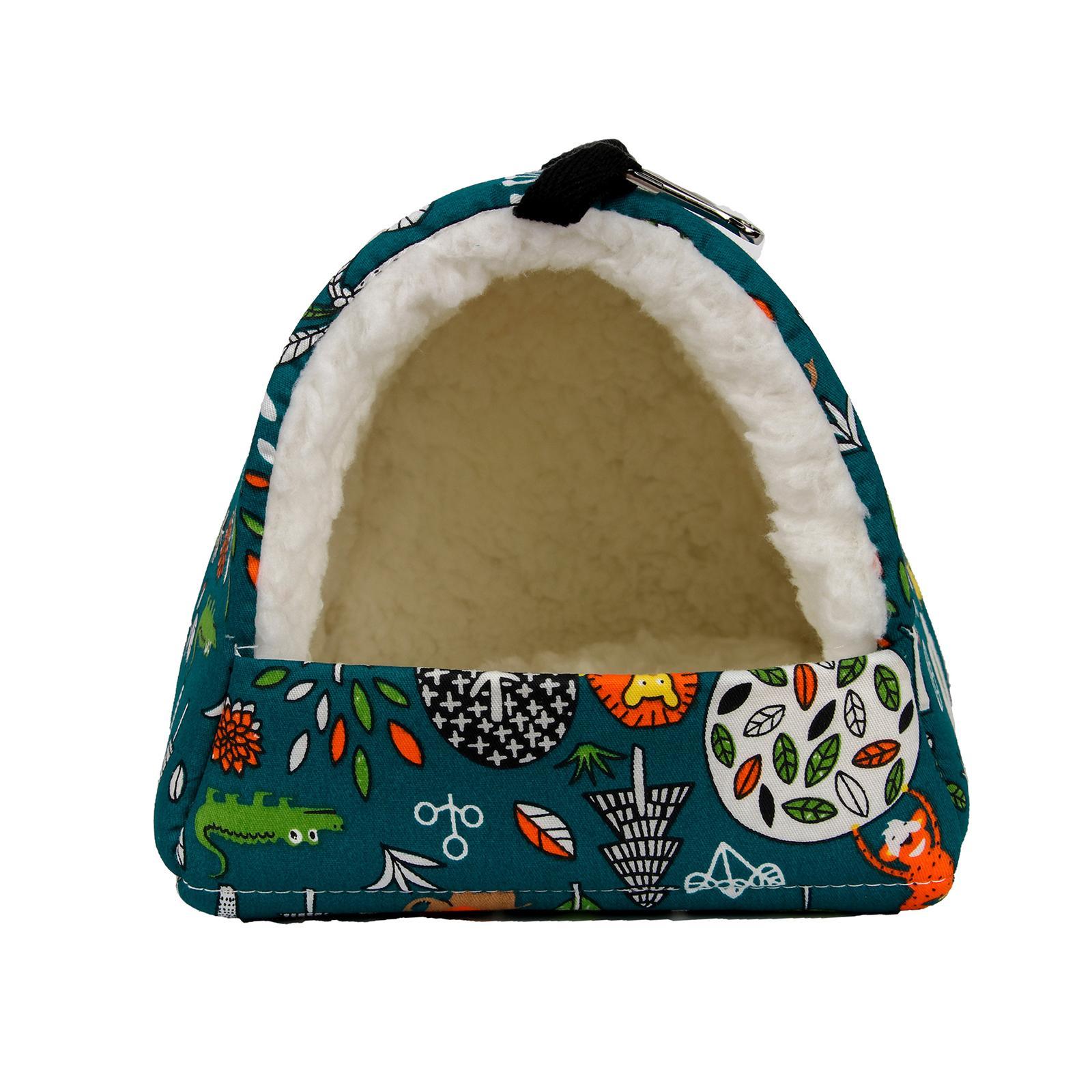 Soft Hamster Hammock Bed Cage Accessories Warm Hideout Hanging Bedding Toy House for Mouse Chinchilla Small Animals Ferret Sugar Glider