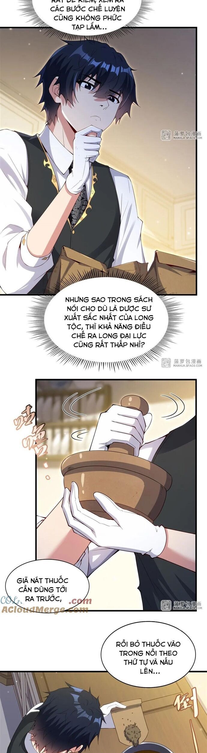 câm miệng đi ác long, ta không muốn trông trẻ với ngươi nữa! chapter 14 3