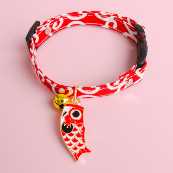 VÒNG CỔ CHARM HÌNH CÁ CHO THÚ CƯNG, CHÓ MÈO