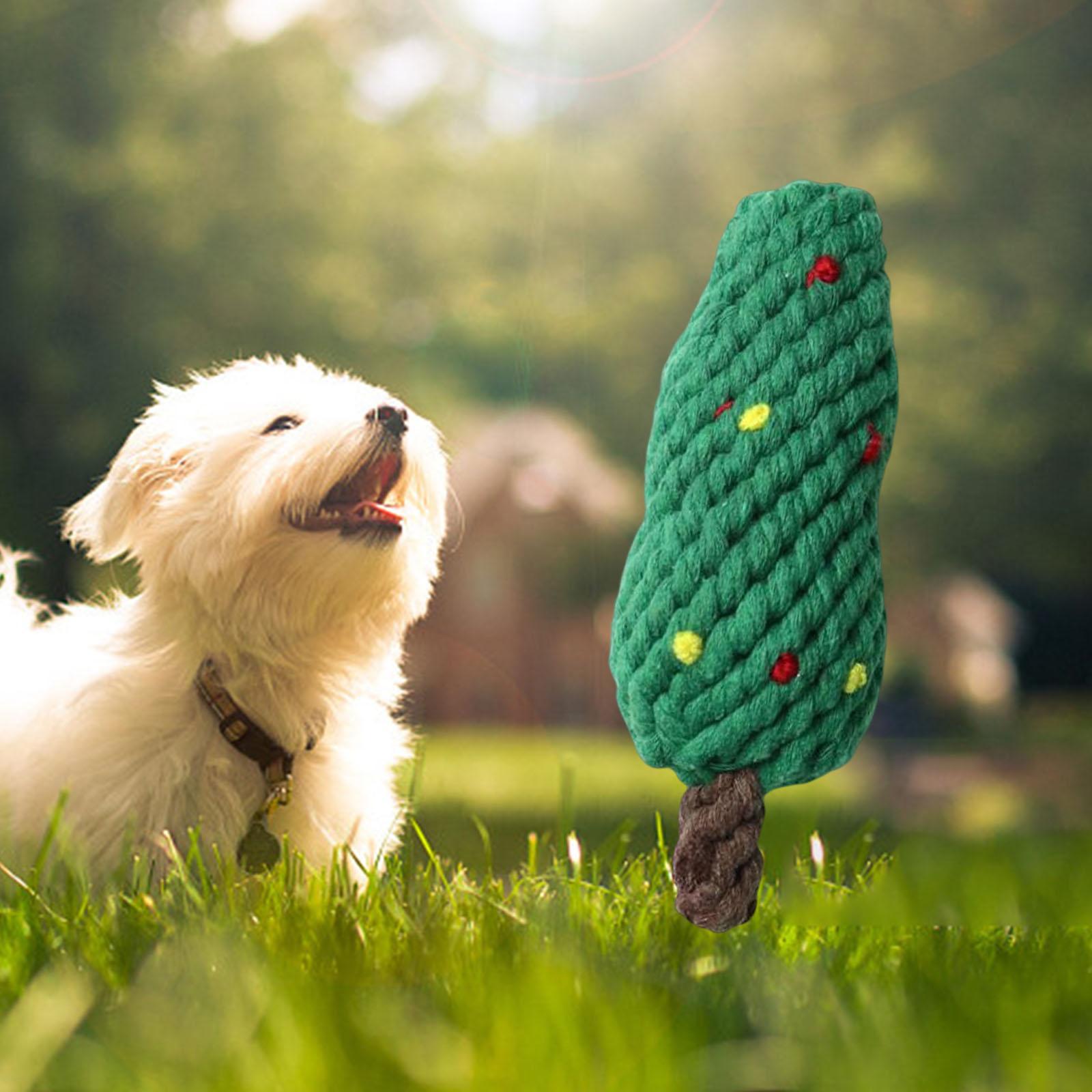 Dog Chew Rope Toy Interactive Playing Training Exercise Pet Supplies