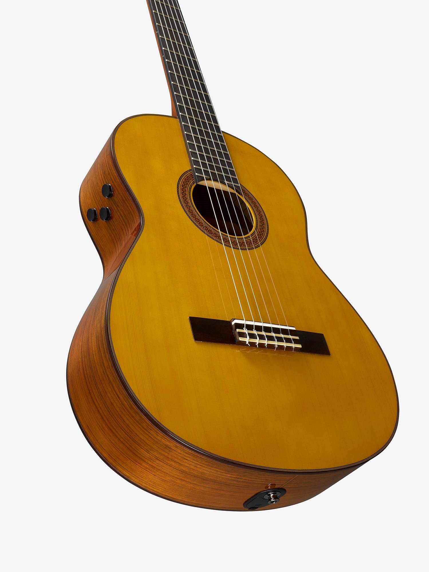 Đàn Guitar Classic/ Classical &amp; Nylon - Yamaha CG-TA (CGTA) - TA Series (Trans Acoustic) - Màu gỗ tự nhiên - Hàng chính hãng