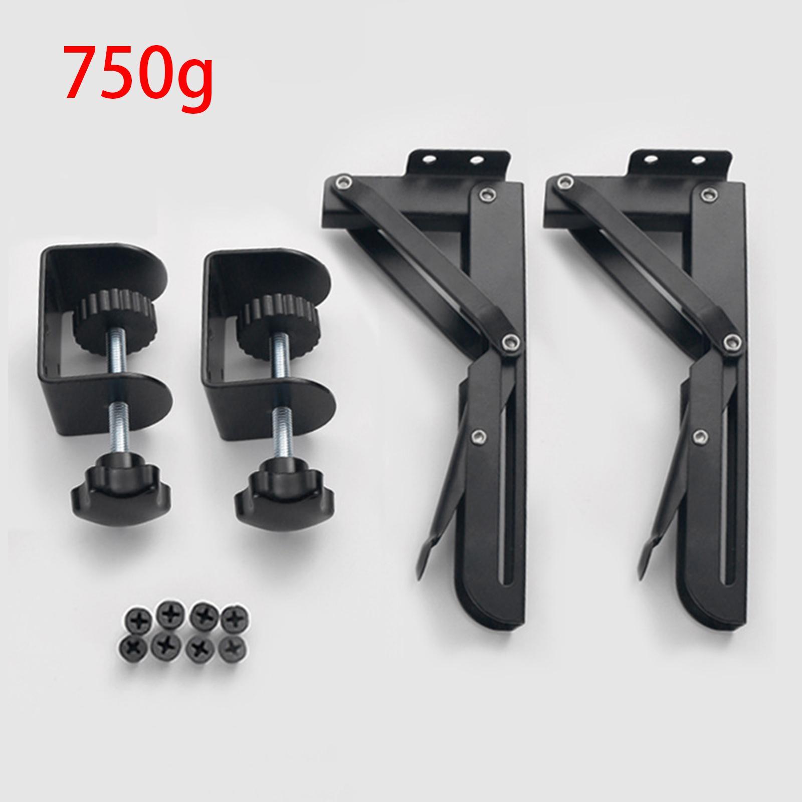 Keyboard Tray with  Adjustable Height Black Keyboard Tray Clamp Mount