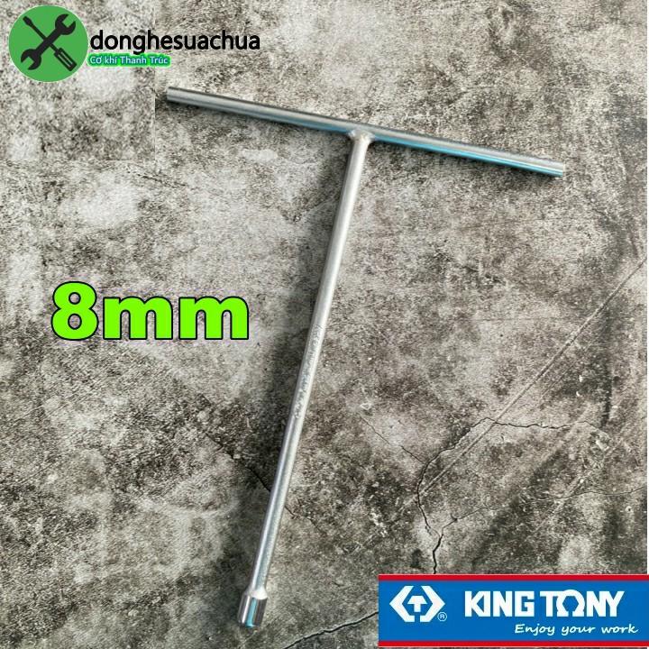 Cần chữ T đầu tuýp 8mm ngắn Kingtony 118508M