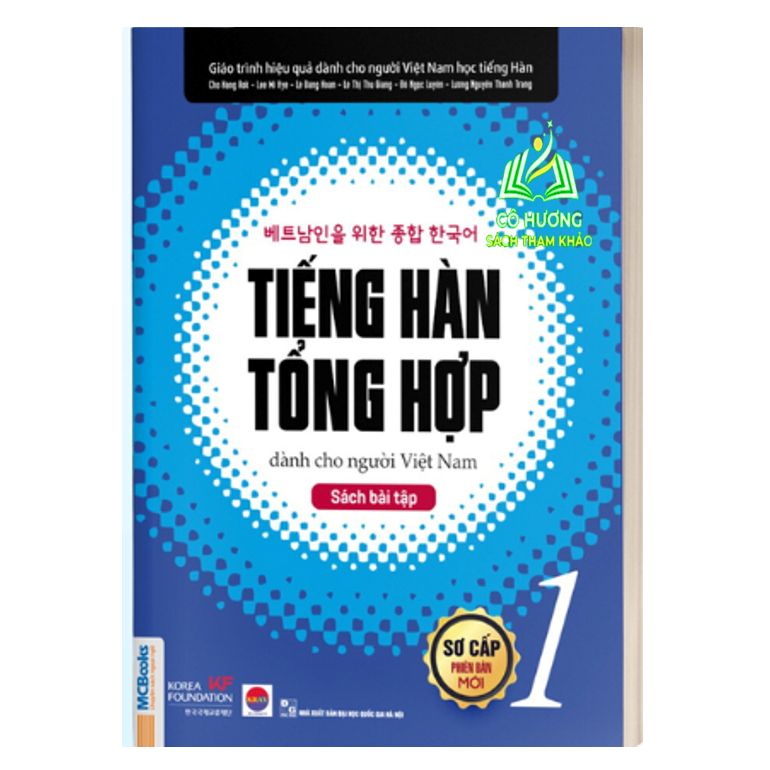 Sách - Tập viết Tiếng Hàn Tổng Hợp Dành cho Người Việt Nam Sơ Cấp 1 Phiên bản mới (MC)