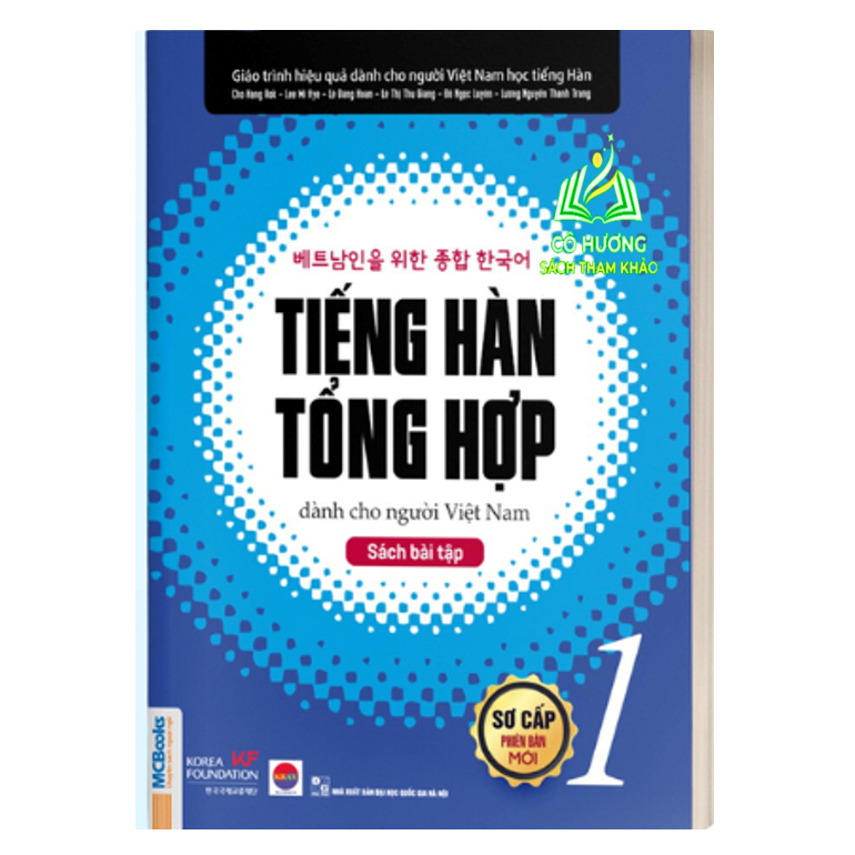 Sách - Combo Tiếng Hàn Tổng Hợp Sơ Cấp 1 (Giáo Trình In Trắng Đen + Sách Bài tập) Và Vở Tập Viết Tiếng Hàn (MC)