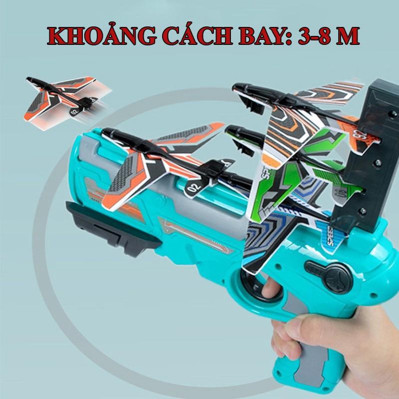 Đồ Chơi Súng Bắn Máy Bay tặng kèm 4 máy bay