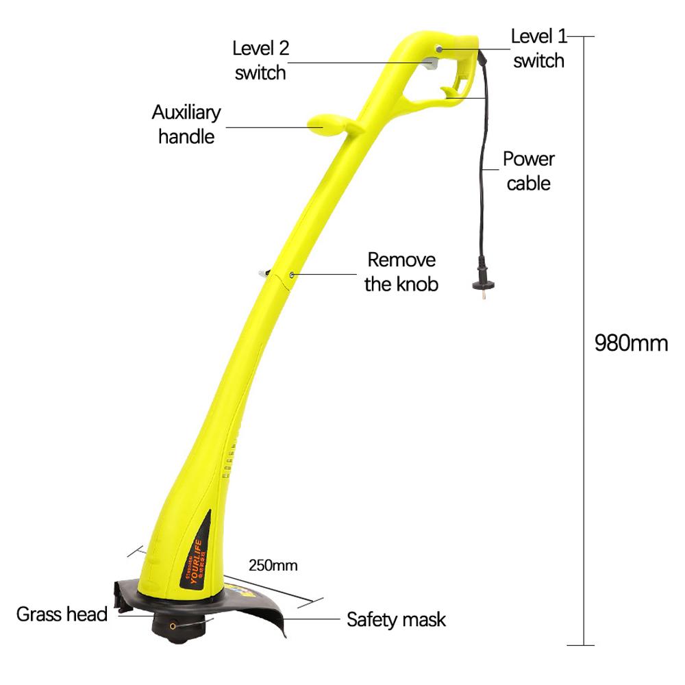 Detachable Electric Lawn Mowers Weeding Machine Weeder Garden Home Lawn Mower Lawn Trimmer