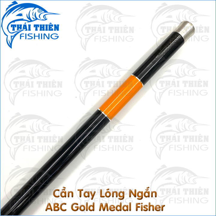 Cần Câu Tay Lóng Ngắn Carbon Caro ABC Gold Medal Fisher