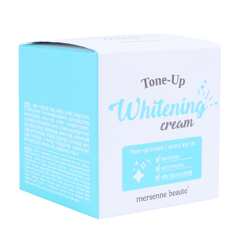 Kem dưỡng trắng da Mersenne Beaute Tone Up Whitening Cream 50g (Dành cho mọi loại da)