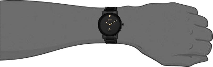 Đồng Hồ Citizen Nam Dây Kim Loại Pin-Quartz BE9187-53E - Mặt Đen (42mm)