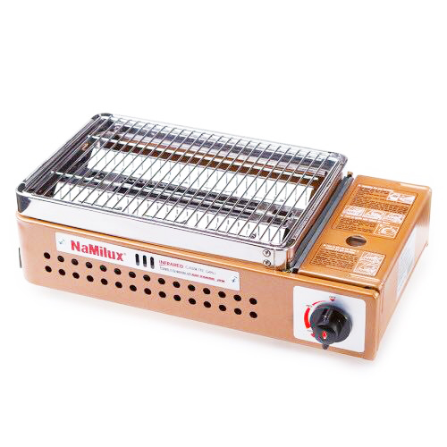 Bếp Nướng Ga Hồng Ngoại Namilux Na - 24N Đốt Cháy Ga Hoàn Toàn, Không Ám Mùi Ga - Hàng Chính Hãng