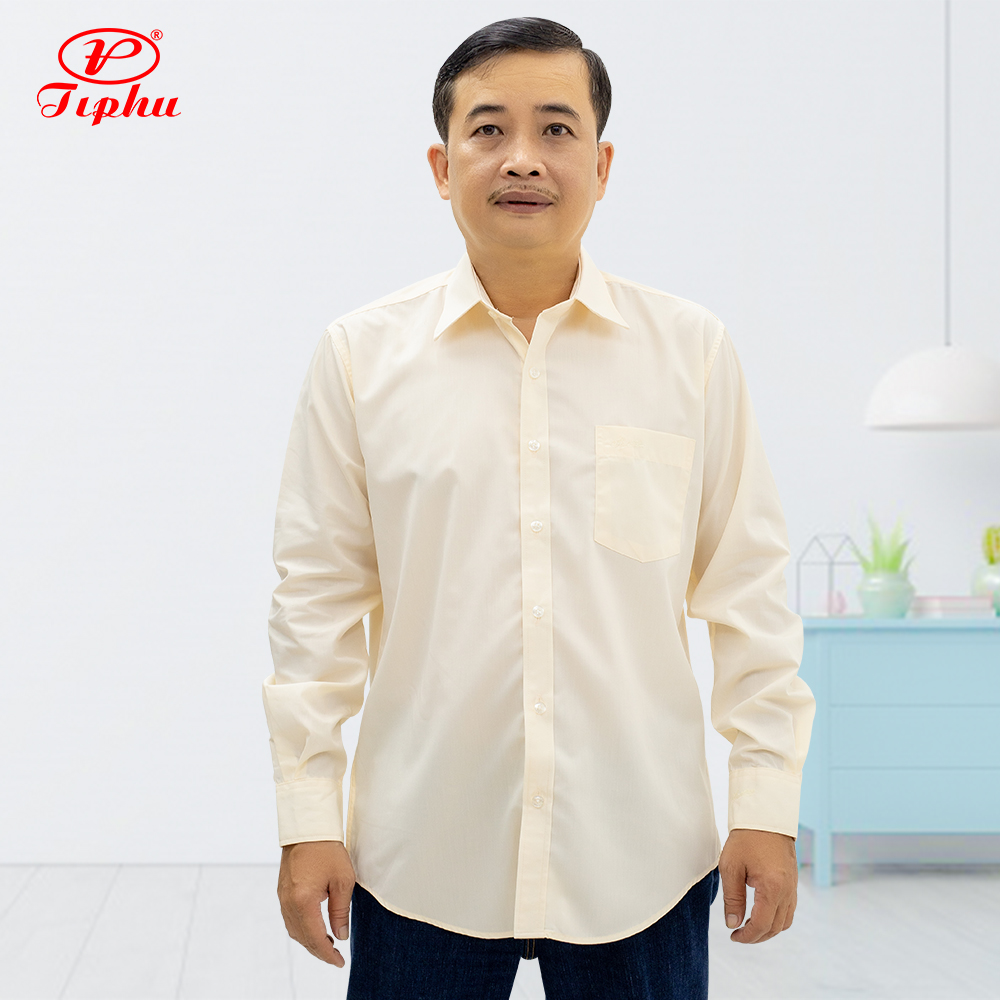 Áo sơ mi nam, thời trang công sở Amazing, form regular, chất liệu KT dày mềm, hút mồ hôi tốt, tà bầu