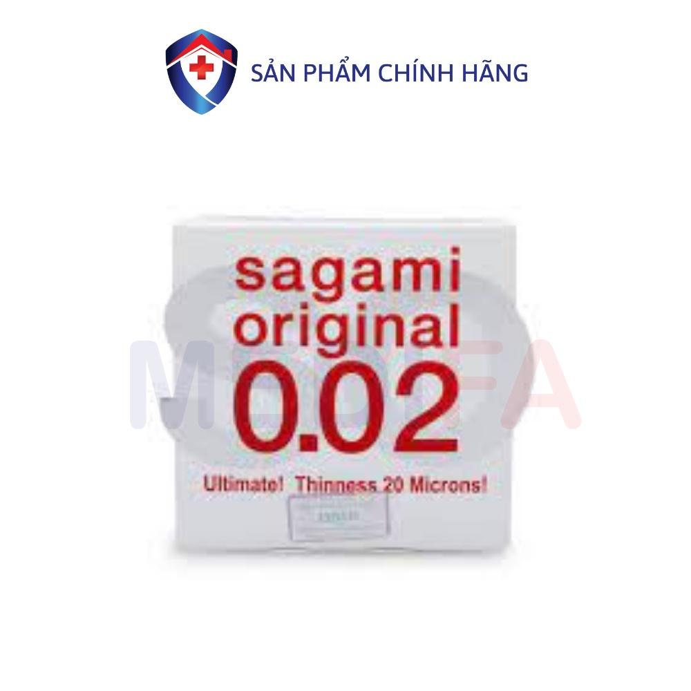 Bao cao su siêu mỏng Sagami Original 0.02 chân thực trong từng khoảnh khắc, Hộp 1 chiếc