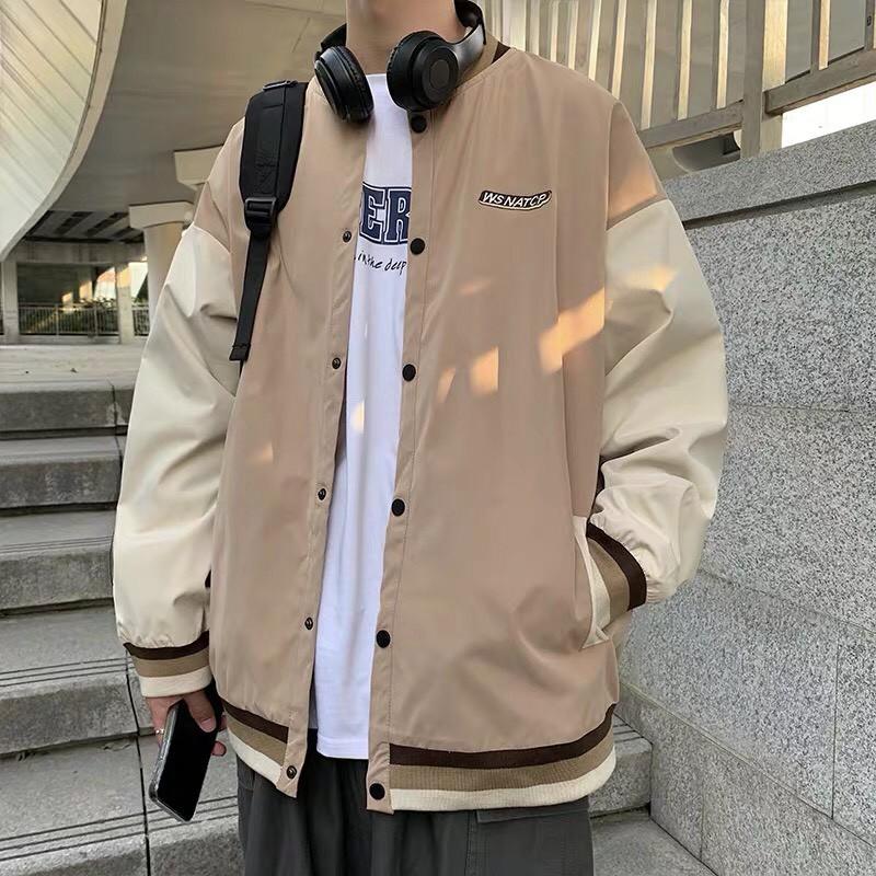 Áo khoác dù bomber unisex form rộng Wanstop phong cách ulzzang Wind