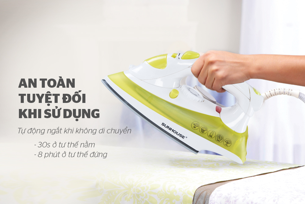 Bàn ủi hơi Sunhouse SHD2067 - Hàng chính hãng