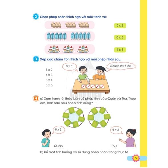 Toán lớp 2 tập 2 - Cánh Diều