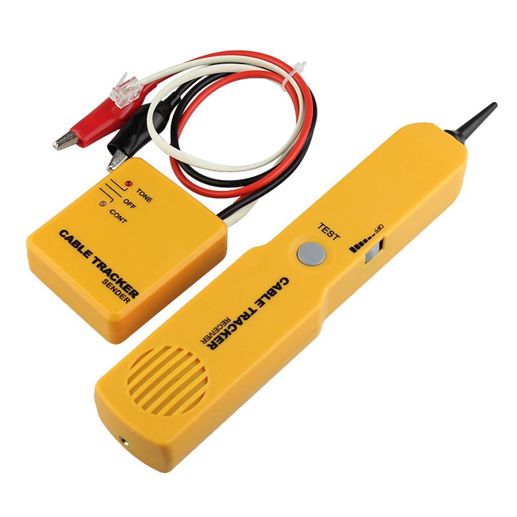 RJ11 Telephone/Phone Wire Tracer Ethernet LAN Network Cable Tester
