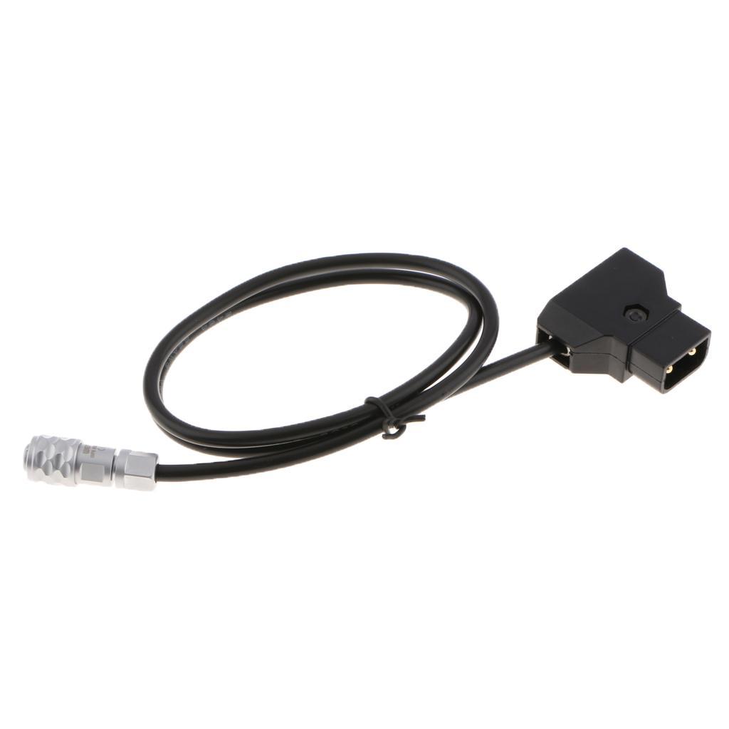 2pcs D-tap Power Cable Cord w/ Reverse Polarity Protection for BMPCC 4k 0.5m
