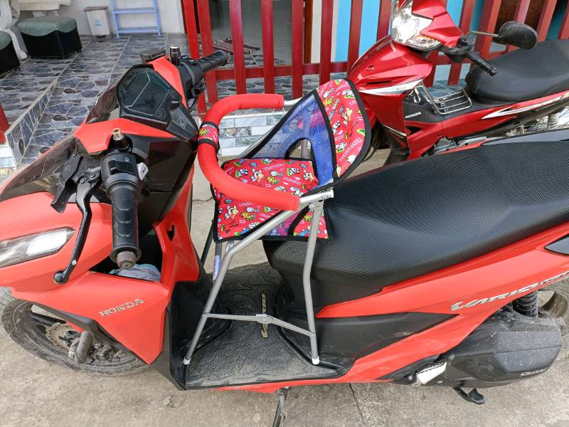 Ghế Ngồi Xe Vario Cho Bé , GHẾ GA XẾP SẮT SƠN TĨNH ĐIỆN