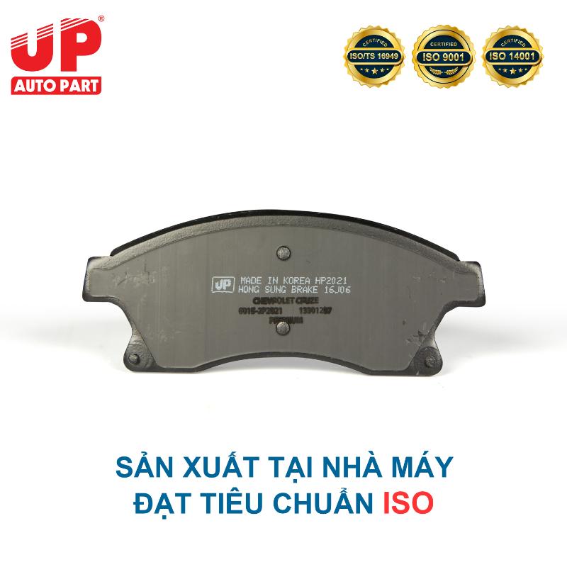 Má phanh bố thắng đĩa trước CHERVOLET LACETTI SX (Nhập khẩu) 2010-2018