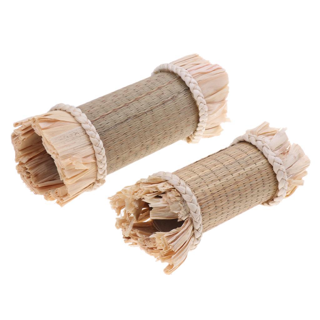 Small Animal Toys Corn Leaves Tunnel Beds Hamster House Guinea Pig Nest