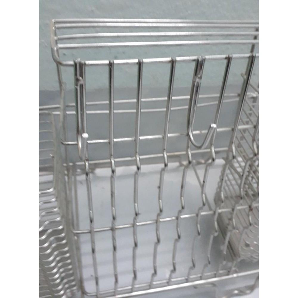 Kệ inox để dao thớt 29×34×15cm